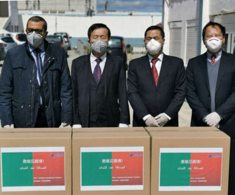 國際公司阿爾及利亞代表處捐贈口罩現(xiàn)場.png