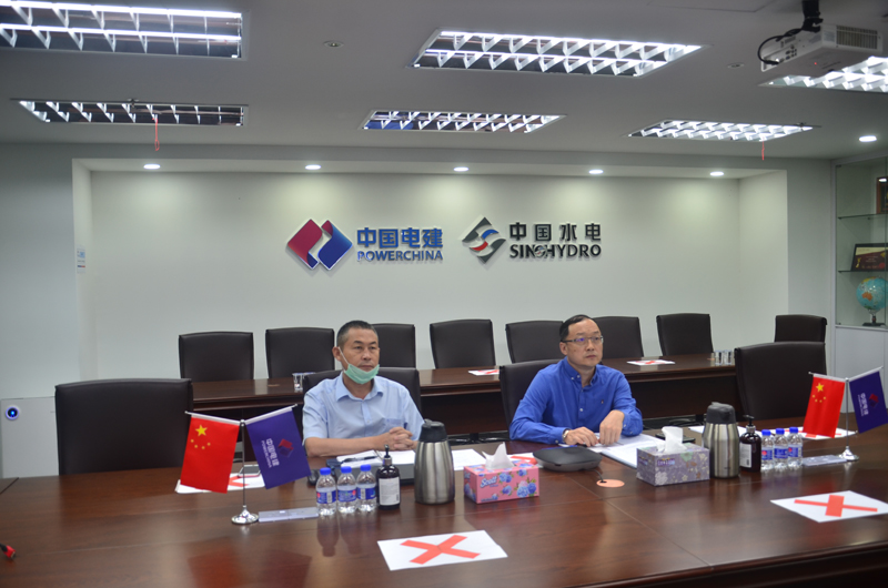 亞太區域總部聯合成員企業對于境外項目疫情防控進行視頻巡檢.JPG